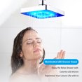thumbnail image 2 of Automatic 8 L-EDs 7 Colors Changing Light Shower H-ead Bath, 2 of 8