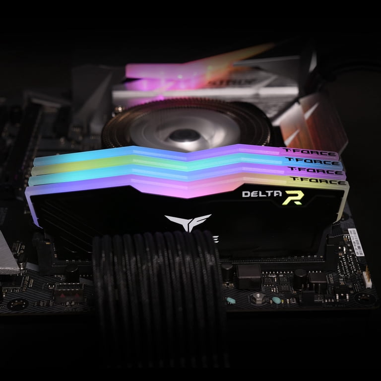 T-Force DELTA RGB - DDR4 - kit - 16 GB: 2 x 8 GB - DIMM 288-pin