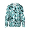thumbnail image 1 of Lsque Penguins Pattern UPF 50+ Lightweight Sun Protection Men's Women's Long Sleeve Shirt, Hoodie Performance -X-Large, 1 of 7