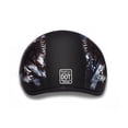 thumbnail image 4 of Daytona Helmets D6-USA ‘Skull Cap’ with USA Flag and Eagle Half Face Helmet Black, 4 of 6