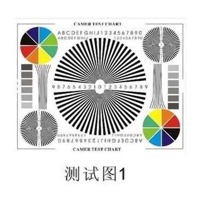 Shisuyan Roue de Couleur Tableau de Test d'Objectif Carte de Calibration de Couleur Outil d'Installation CCTV pour Usage Intérieur et Extérieur