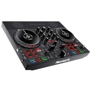 Numark Party Live DJ Controller Set with Lights, Speakers, Mixer for Serato Lite and Algoriddim Djay Pro AI