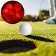 thumbnail image 5 of Pelota de golf luminosa LED NikouMX de caucho sintético 6 piezas rojo, 5 of 8
