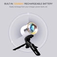 thumbnail image 4 of Labymos Sunset Projection Light with Desk Tripod 180° Rotated USB Sunset Lamp Romantic Visual LED Light Night Light for Home Party Living Room Bedroom, 4 of 7