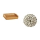 thumbnail image 5 of Cestas de almacenamiento,Cestas de almacenamiento de cocina tejidas con asas hechas a mano,Escultura para colgar en la pared,Decoración de pared de metal para sala de estar,dormitorio y, 5 of 8