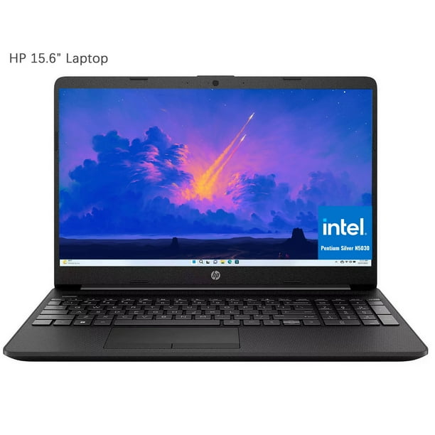 HP 15.6" Laptop, Intel Pentium Silver N5030, Intel UHD Graphics, 16GB