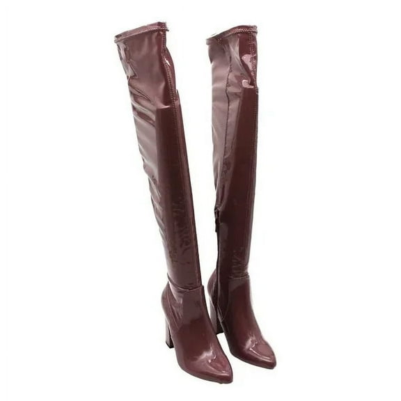 Wild Pair Bravy Over-the-Knee Stretch Boots (Size 5)