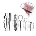 thumbnail image 3 of Portable French Braid Tool Loop Tail Comb Set Pin Tail Braiding Combs Hair Styling Tool, 3 of 4