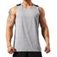 thumbnail image 1 of T49T51 - Camiseta sin Mangas para Hombre, de Secado rápido, T51_Gris, Large Xishao ropa, 1 of 2