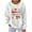 White, variant on Lorytime Fall Sweatshirts for Women Christmas Letters Print Shirt Crew Neck Long Sleeve Pullover Loose Tops
