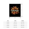 thumbnail image 5 of Stylish Flannel Blanket with Vibrant Autumn Leaves Design - Soft Cozy and Warm for Sofa Travel Bed and Chair, 5 of 7