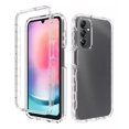 thumbnail image 1 of Funda 2 En 1 Rudo Para Modelos Samsung Bicolor Transparente, 1 of 7