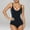 Black, variant on Women's Yoga Jumpsuit with Chest Support and Abdominal Control for Fitness and Pilates