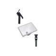 thumbnail image 1 of DROP Bath and Kitchen DR091137 Undermount Bathroom Sink Set, 1 of 6