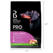 Pure Balance Pro+ Small Breed Chicken & Pea Recipe Dry Dog Food, 16 lbs