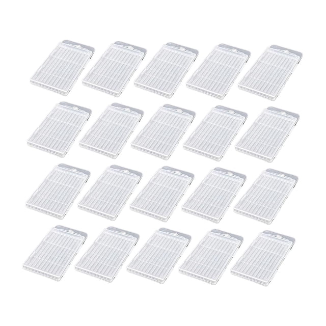 davian Storage Box for Drill Bits, Small Parts Case, Practical Accessories, High-quality, Transparent Rectangular Container, Tool Case Organizer 8