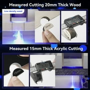 ATOMSTACK S10 Pro Engraver, 50W Engraving Machine, 10W Optical Dual Compressed Spot Cutter for 10-20mm Wood and Acrylic DIY Cutting, Support Offline Engraving