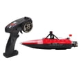 thumbnail image 1 of Electric RC Boat, 16KM/H RC Boat Control Distance 80m Safe To Play  for Pond Red,Yellow, 1 of 7