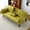 Green, variant on 70-Inch Multi-Functional Cotton and Linen Sofa Bed: Foldable + Cup Holder + Side Storage, Instantly Switch Between Living Room and Bedroom (Green)