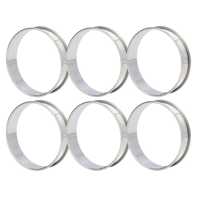 English Muffin Molds,6 PCS Crumpet Rings Crumpet Rings Muffin Rings Top Tier Quality