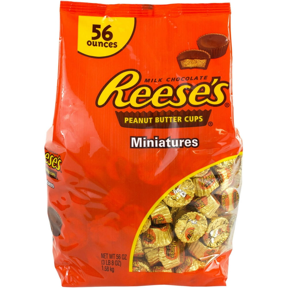 reese-s-peanut-butter-cups-miniatures-3-5-lbs-walmart-walmart