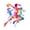 White 05, variant on Feelyou Watercolor Basketball Twin Quilt Set for Boys, Graffiti Handball Sport Twin Coverlet Set, 2pcs