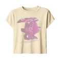 thumbnail image 3 of Knitted Tops For Women Vintage Tshirts For Women T-Shirt For Women Casual Summer Loose Fit Shirt Women Outdoor Clothing Women Womens Knit Tops Trending Womens Clothes Rabbit Shirt, 3 of 3