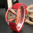 thumbnail image 2 of Thinsony Wood Watch Hand Pendent Birthday Gift Fine Workmanship Compact Size Exquisite Beautiful Long-lasting Wrist Watches Green, 2 of 6