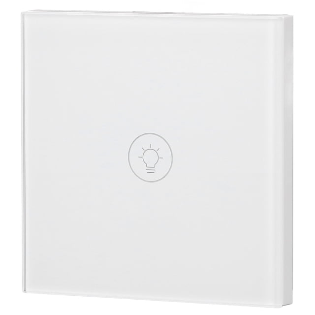 Control remoto inalámbrico con panel de vidrio, interruptor de luz inteligente, interruptor de luz inalámbrico Wi-Fi, interruptor de luz táctil inteligente, salida de alta intensidad