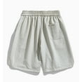 thumbnail image 3 of BLCHUNen Plus Size Mens Cargo Shorts Drawstring Breathable Summer Beach Shorts with Pockets,M-6XL, 3 of 3
