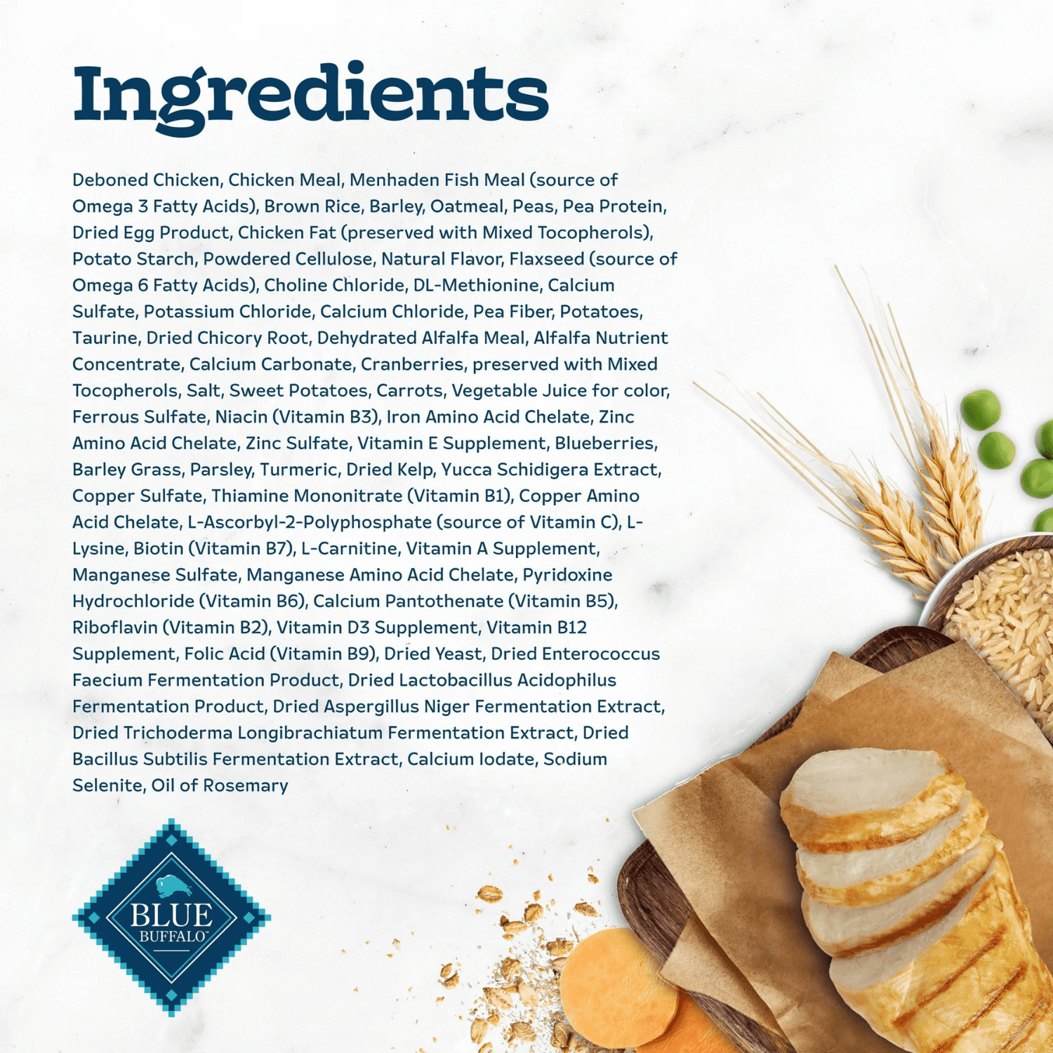 Blue Buffalo Tastefuls Chicken and Brown Rice Adult Indoor Dry Cat Food, 0.9kg