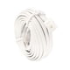 thumbnail image 3 of Cable de extensión de teléfono RJ11 6P2C de 4.5M 15ft con conector gris y blanco, 3 of 5