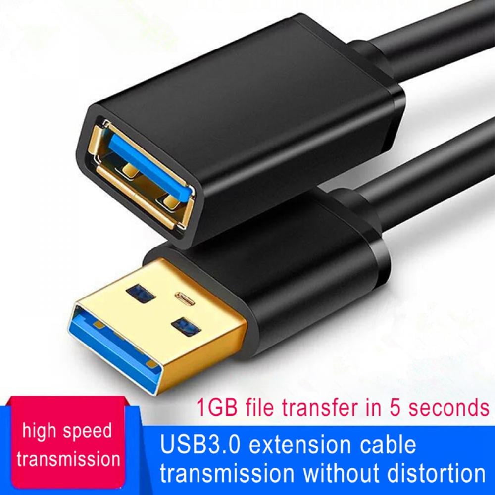 Generic USB Extension Cable Super Speed USB 2.0 Cable Male to Female 1m Data Sync USB 2.0 Extender Cord Extension Cable 