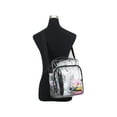 thumbnail image 2 of Eastsport Unisex Clear Stadium Gear Bag, Black, 2 of 6