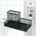 thumbnail image 5 of 3 -Compartments Stationery Organiser Mesh Desk Organizer 9 Grid Storage for Office Pen Turner Box, 5 of 10