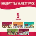 thumbnail image 2 of Celestial Seasonings Holiday Tea Sampler Herbal Variety Pack, Caffeine Free, 18 Tea Bags Box (Pack of 6), 2 of 5