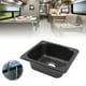 thumbnail image 4 of Fregadero Para RV, Fregadero De Acero Inoxidable Galvanizado Negro De 175 X 160 X 70 Mm Para Barco, Cocina, Caravana, 4 of 7