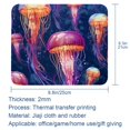 thumbnail image 5 of Jellyfish Printed Gaming Mousepad Desk Mat, Non-Slip Rubber Bottom Mouse Mat 8.3x9.8 Inch - Suitable for Office and Gaming, 5 of 6