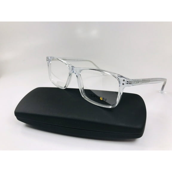 NEW HORIZON EYEWEAR Clear Crystal RUDDER Eyeglasses 53mm with Case