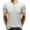 White, variant on KIHOUT Summer Shirts For Men Clearance Casual Stylish Round Neck Short Sleeve Buttons Pullover T-Shirt Blouses Tops Deals