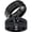 Black, variant on Matching Ring Couple Rings Black Gold Plated 1.5CT CZ Wedding Ring Sets Titanium Male Ring