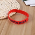 thumbnail image 3 of Minkissy 6 Pcs Bracelets en Silicone Sport Rouge pour Match de Football, 3 of 3