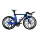 thumbnail image 1 of Juguete miniatura bicicleta de montaña modelo curvo azul Sunnimix, 1 of 5