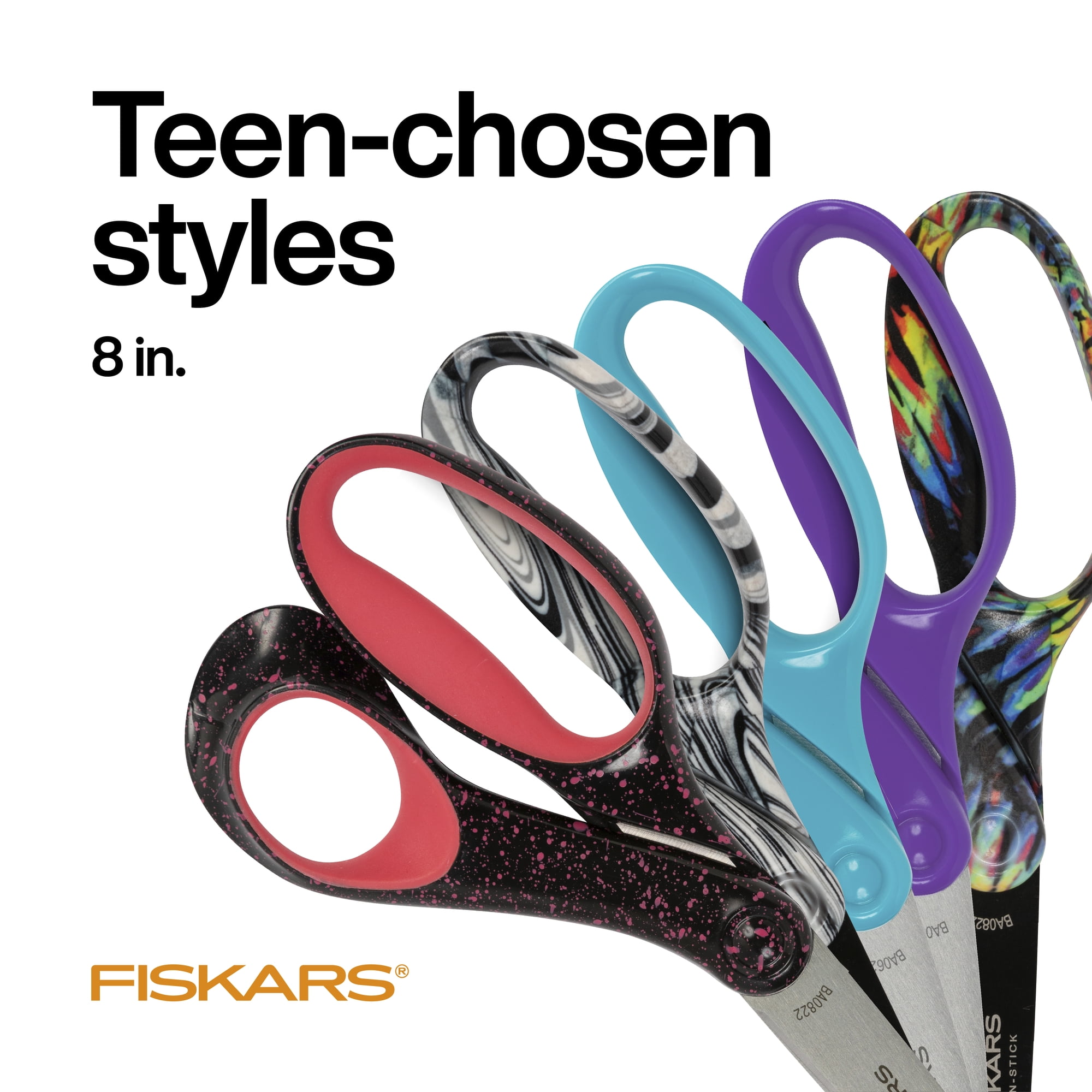 Fiskars 8 Nonstick Coated, Studio/Office Scissors - Columbia Omni Studio