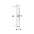 thumbnail image 2 of New Tempesta Cosmopolitan 36 In. Shower Bar, 2 of 2