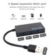 thumbnail image 2 of Concentrador ultrafino de 4 puertos Usb3.0, indicador de alta velocidad, concentrador de luz Usb 2,0, divisor para ordenador portátil multidispositivo de hasta 5 gbps, kaili Sencillez, 2 of 4