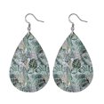 thumbnail image 1 of Pendientes de piel sintética ligeros de 48 colores para mujer, estilo 01-3, 1 of 5