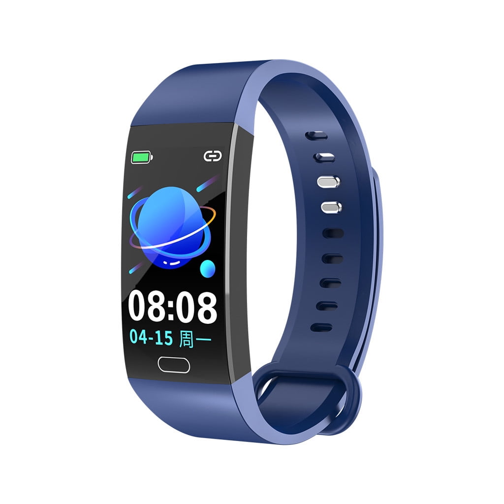 smart watch blood pressure heart rate monitor bracelet wristband for ios android