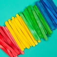Hello Hobby Multicolor Wood Craft Sticks, 50Pack