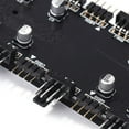 thumbnail image 3 of Divisor multidireccional de 1 a 8 RGB PWM HUB 12V/4 pines para placa base de ventilador (SATA), 3 of 6